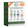 kit acne-prone skin routine anti-acné skin diligent