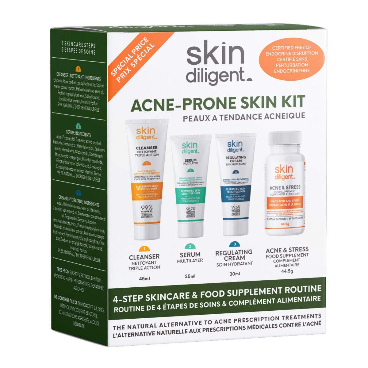 Kit Acne-Prone Skin – Routine anti-acné