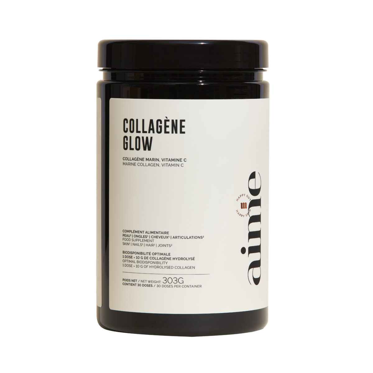 COLLAGÈNE GLOW – Complément alimentaire au collagène (pot de 30 doses)