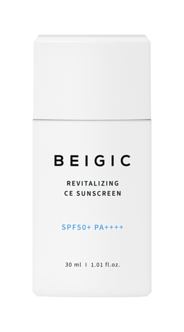 beigic crème solaire visage revitalisante spf50+