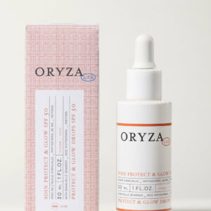 soin protect & glow spf50 oryza lab