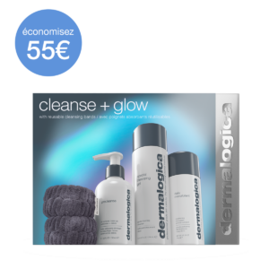 coffret cleanse + glow dermalogica